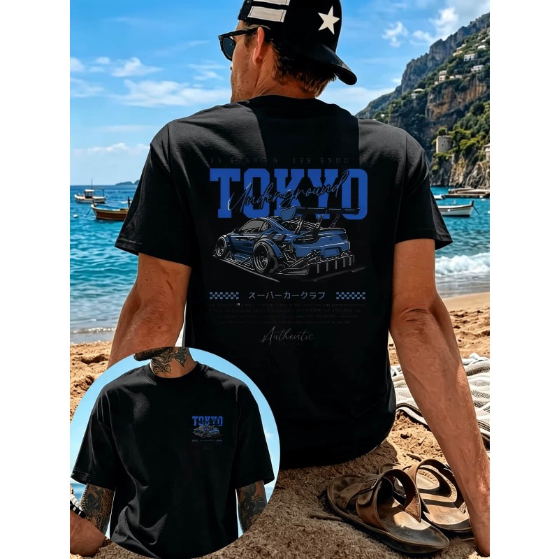 Street Fashion In Tokyo - Tokyo Underground Racing Modified Car Pattern,