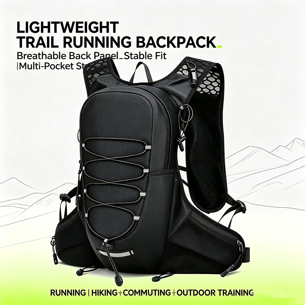 Hydration Running Backpack Lig - Reflective Jacket Running recension och pris