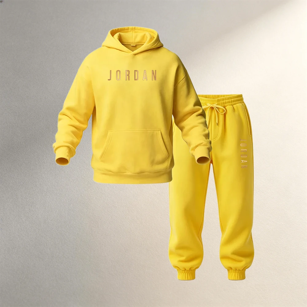 Men's Clothing 2 Piece Pullove - Street Fashion Outfit For Men recension och pris