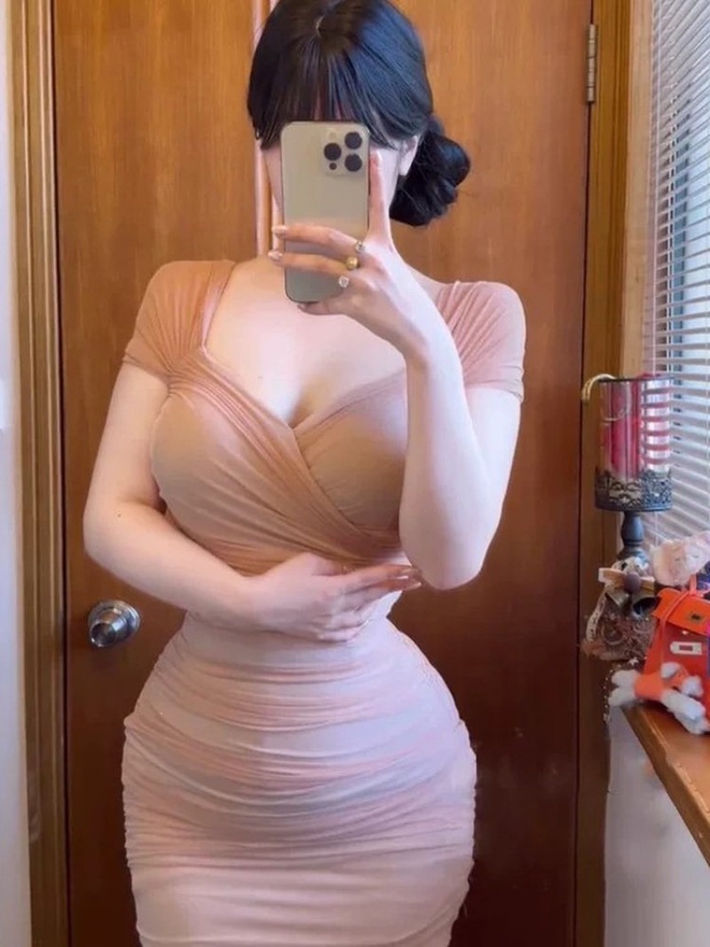 Sexy Mesh Ruched Mini Dress Wo - Japanese Street Fashion Female recension och pris