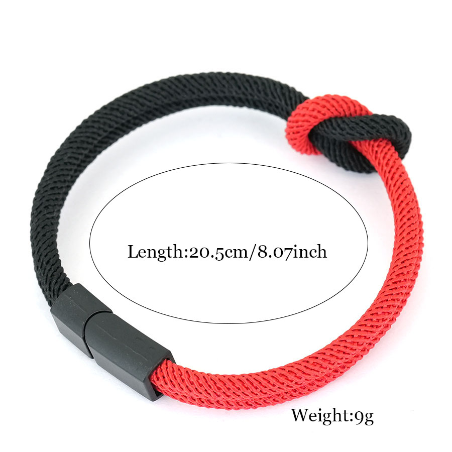 5 Styles Men Rope Bracelet Tru - Street Fashion Of Milan recension och pris