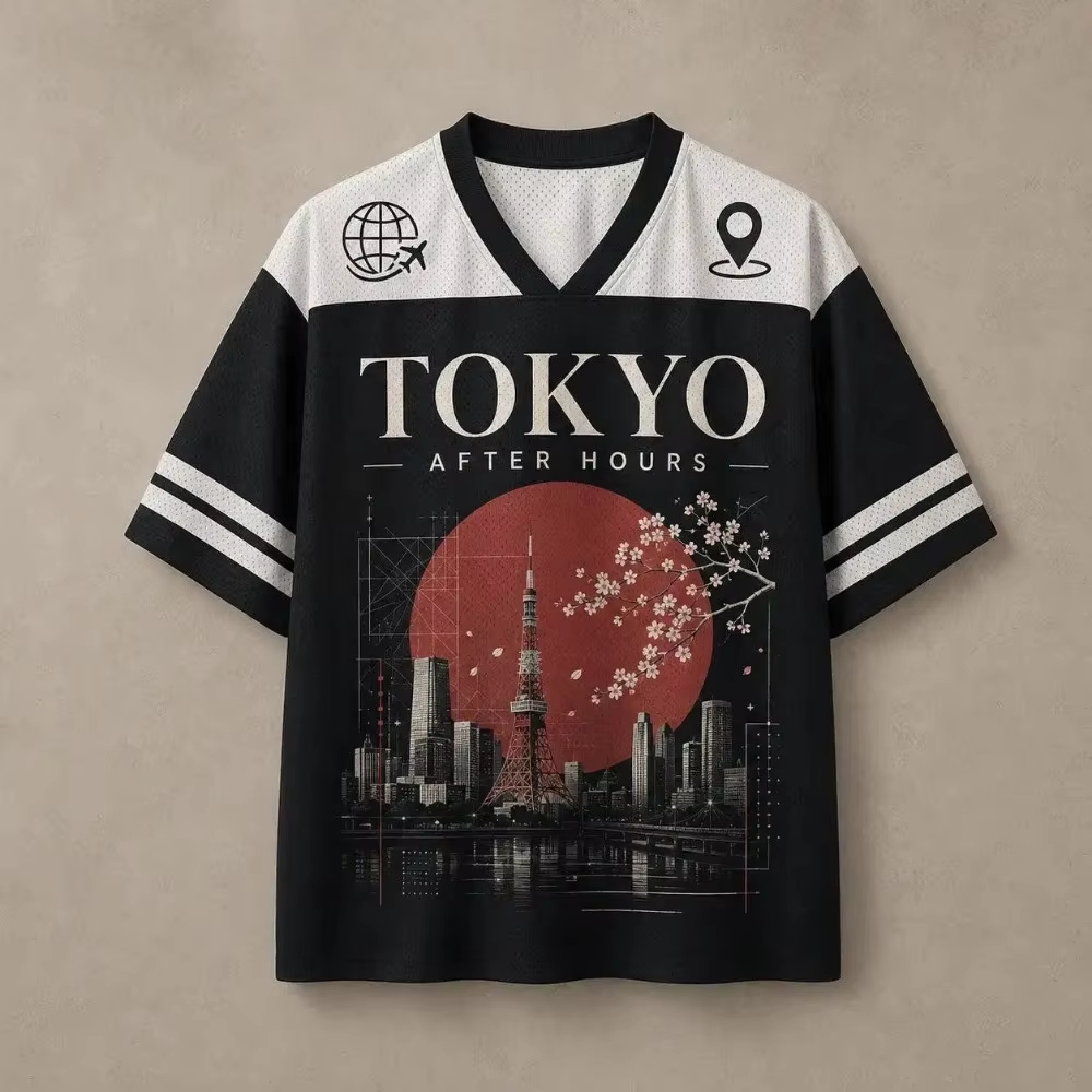 Harajuku Tokyo Red Moon Patte  - Street Fashion In Tokyo recension och pris