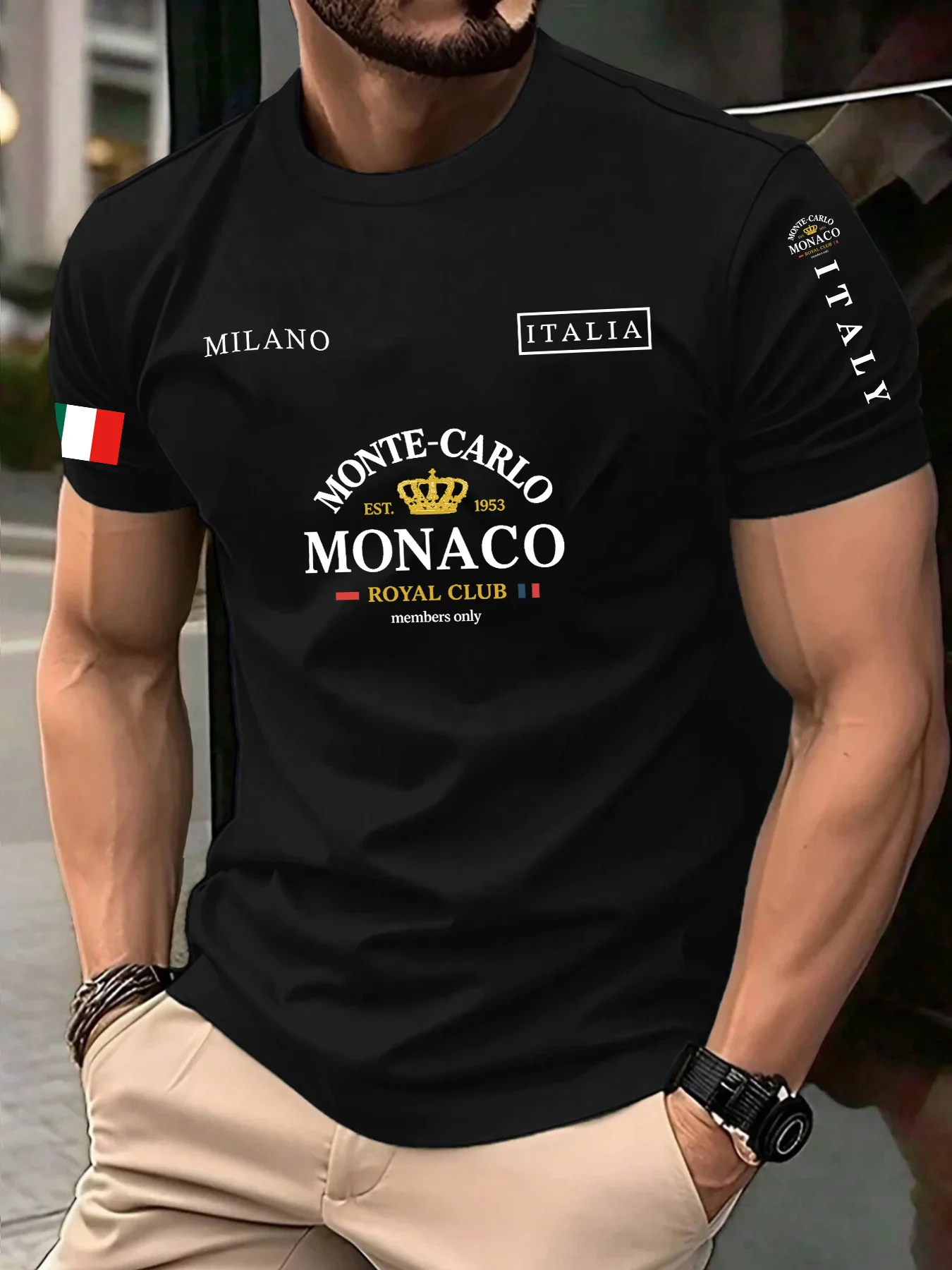 Best-selling Monaco Letter 3D  - Street Fashion Monaco recension och pris