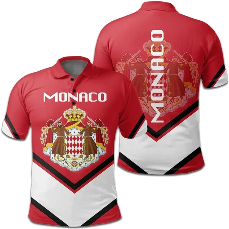 Fashion 3d Print Monaco Flag P - Street Fashion Monaco recension och pris