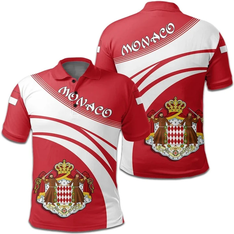 Fashion 3d Print Monaco Flag P - Street Fashion Monaco recension och pris
