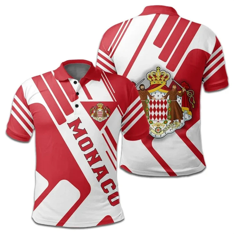 Fashion 3d Print Monaco Flag P - Street Fashion Monaco recension och pris