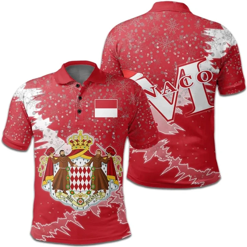 Fashion 3d Print Monaco Flag P - Street Fashion Monaco recension och pris