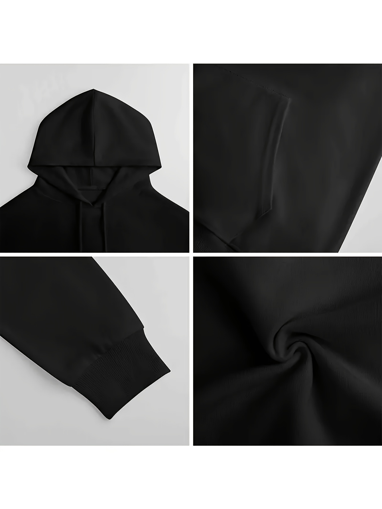 Men's Black Hoodie with the Th - Street Fashion Now recension och pris