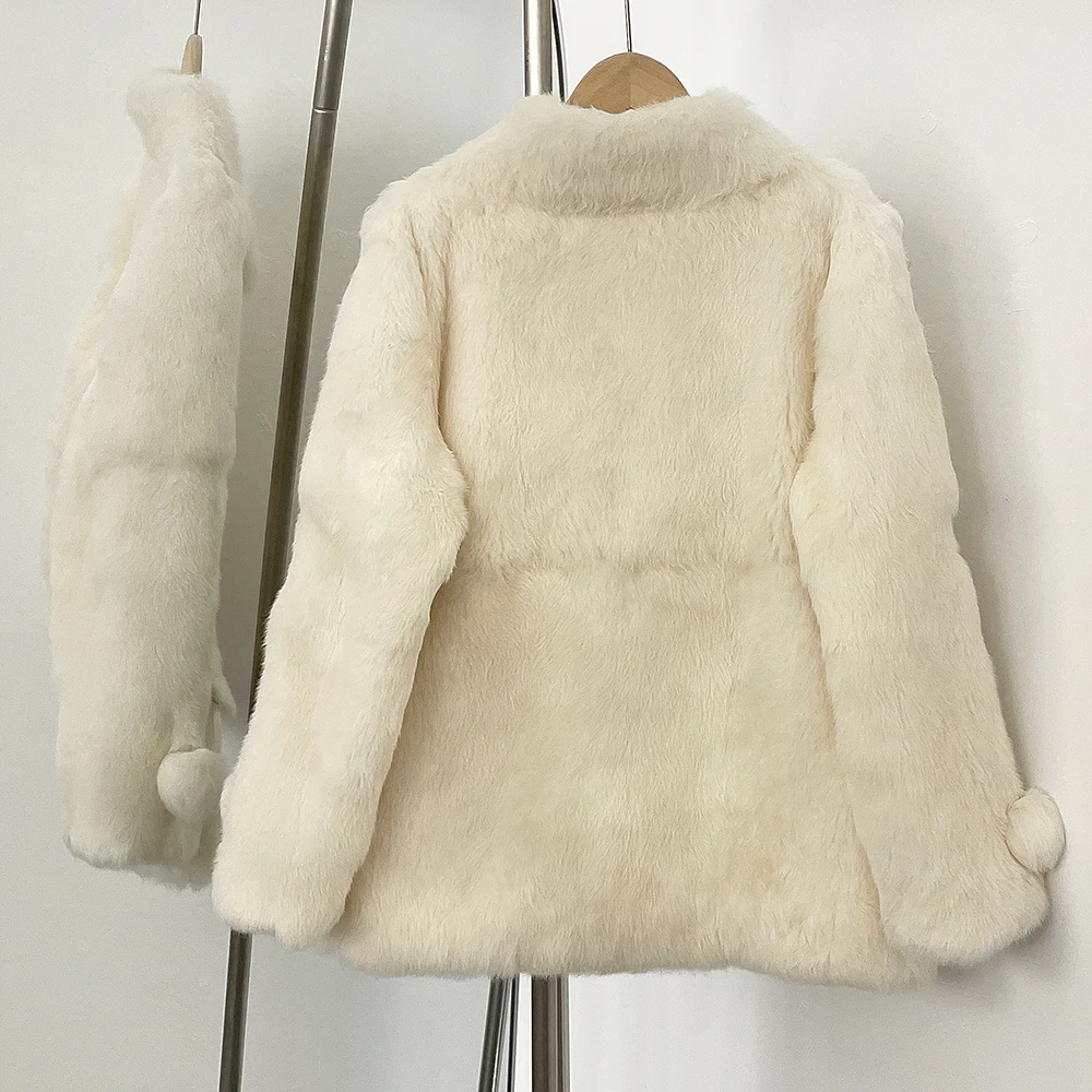 2025 Real Fur Jacket Women Out - Street Fashion Store recension och pris