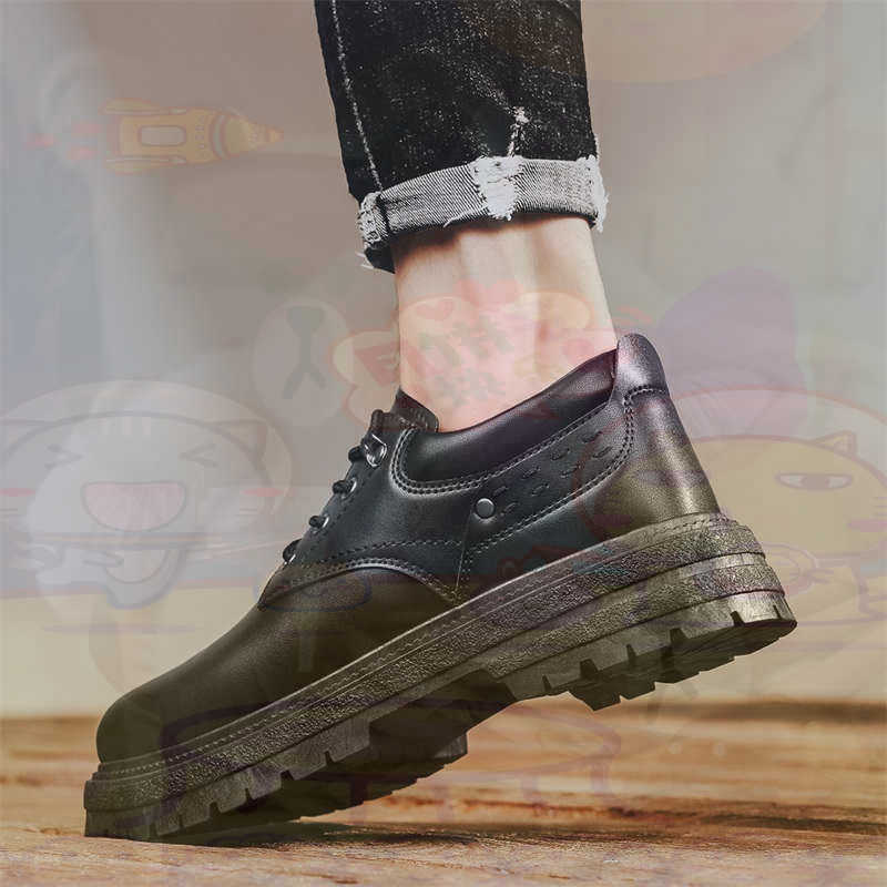 Dark Natural Leather Fashion T - Guangzhou Street Fashion recension och pris