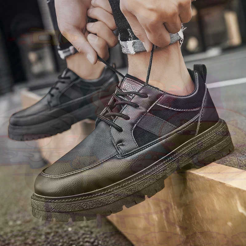 Dark Natural Leather Fashion T - Guangzhou Street Fashion recension och pris