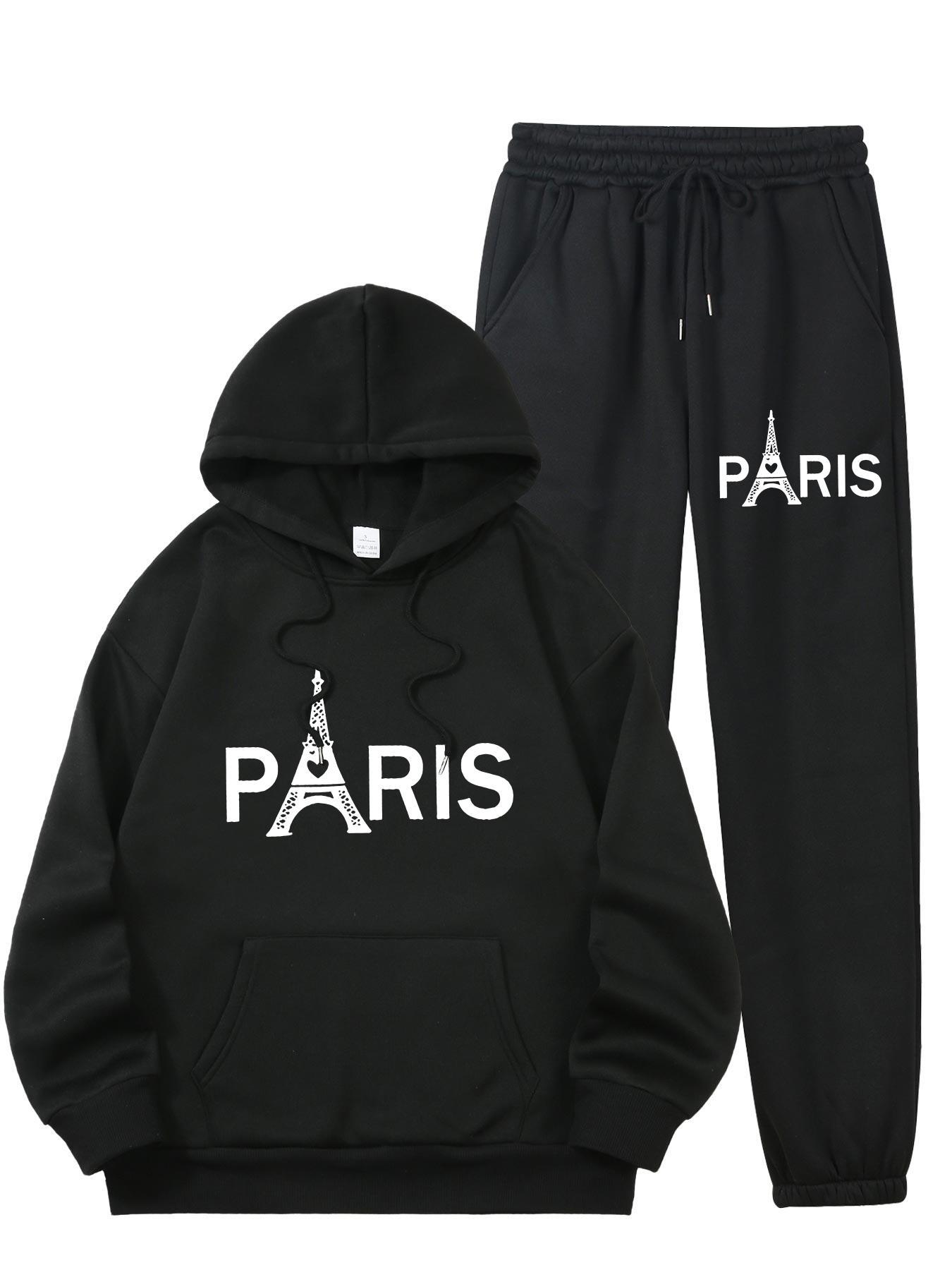 Ladies Paris Eiffel Tower Prin - Street Fashion Men recension och pris