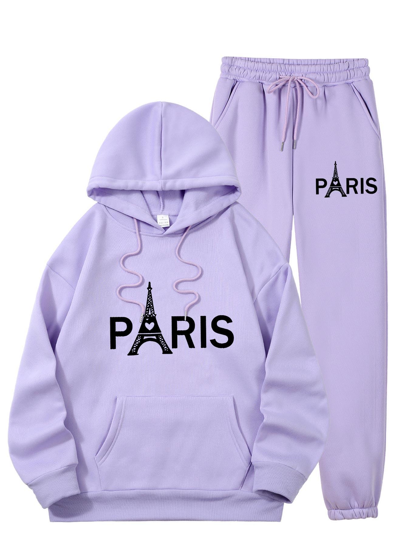 Ladies Paris Eiffel Tower Prin - Street Fashion Men recension och pris