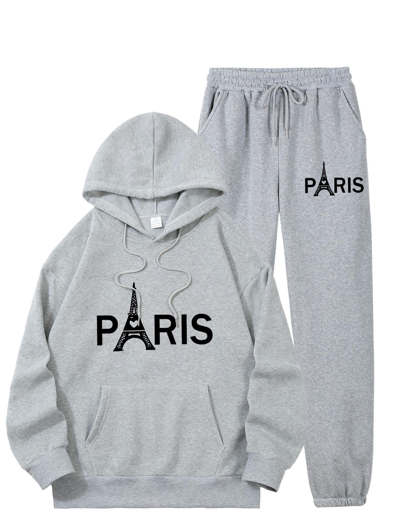 Ladies Paris Eiffel Tower Prin - Street Fashion Men recension och pris