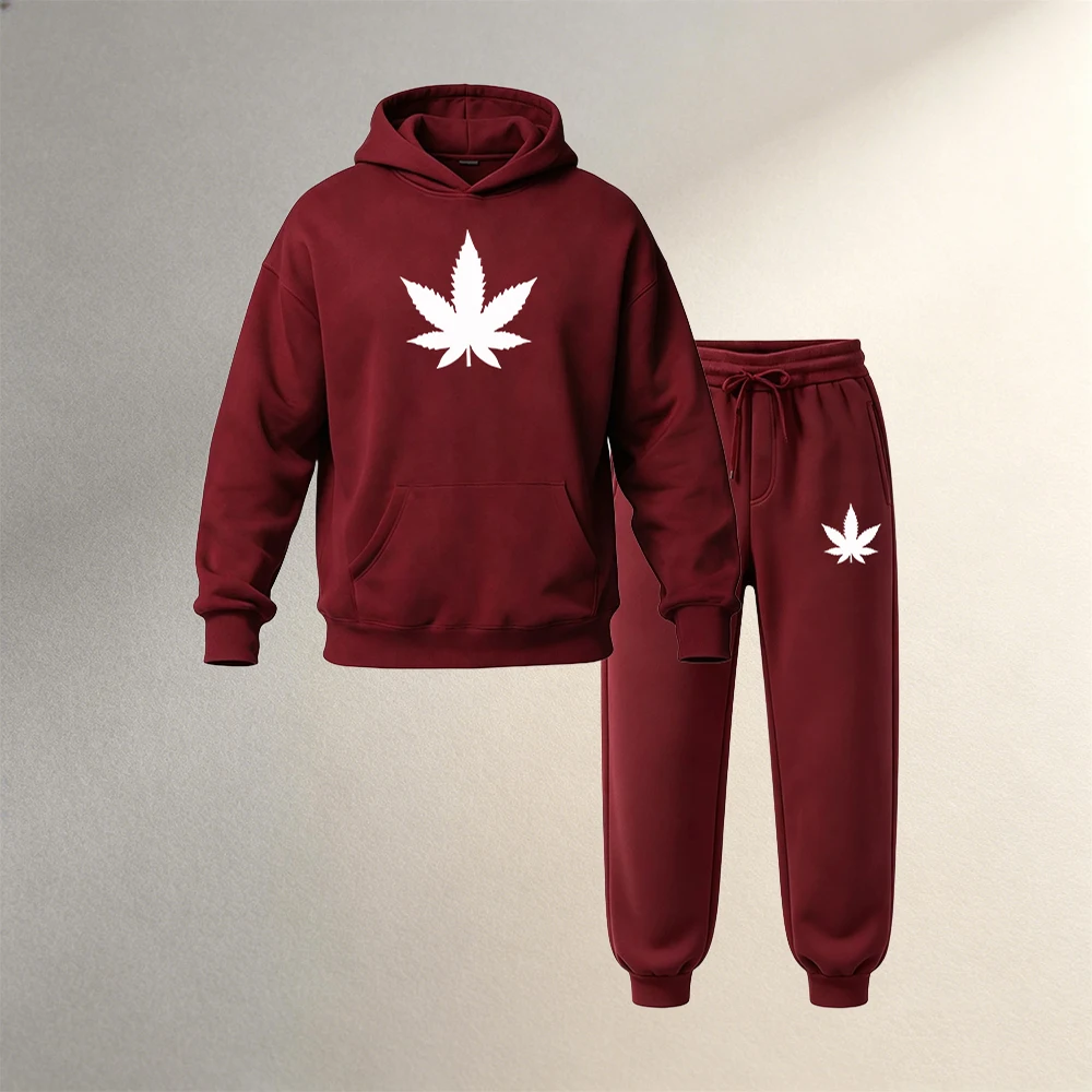 Men's 2Pcs Autumn Winter Sport - Street Fashion Outfit For Men recension och pris