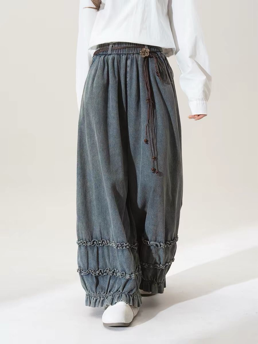 Japanese Retro Solid Color Loo - Japanese Street Fashion Female recension och pris