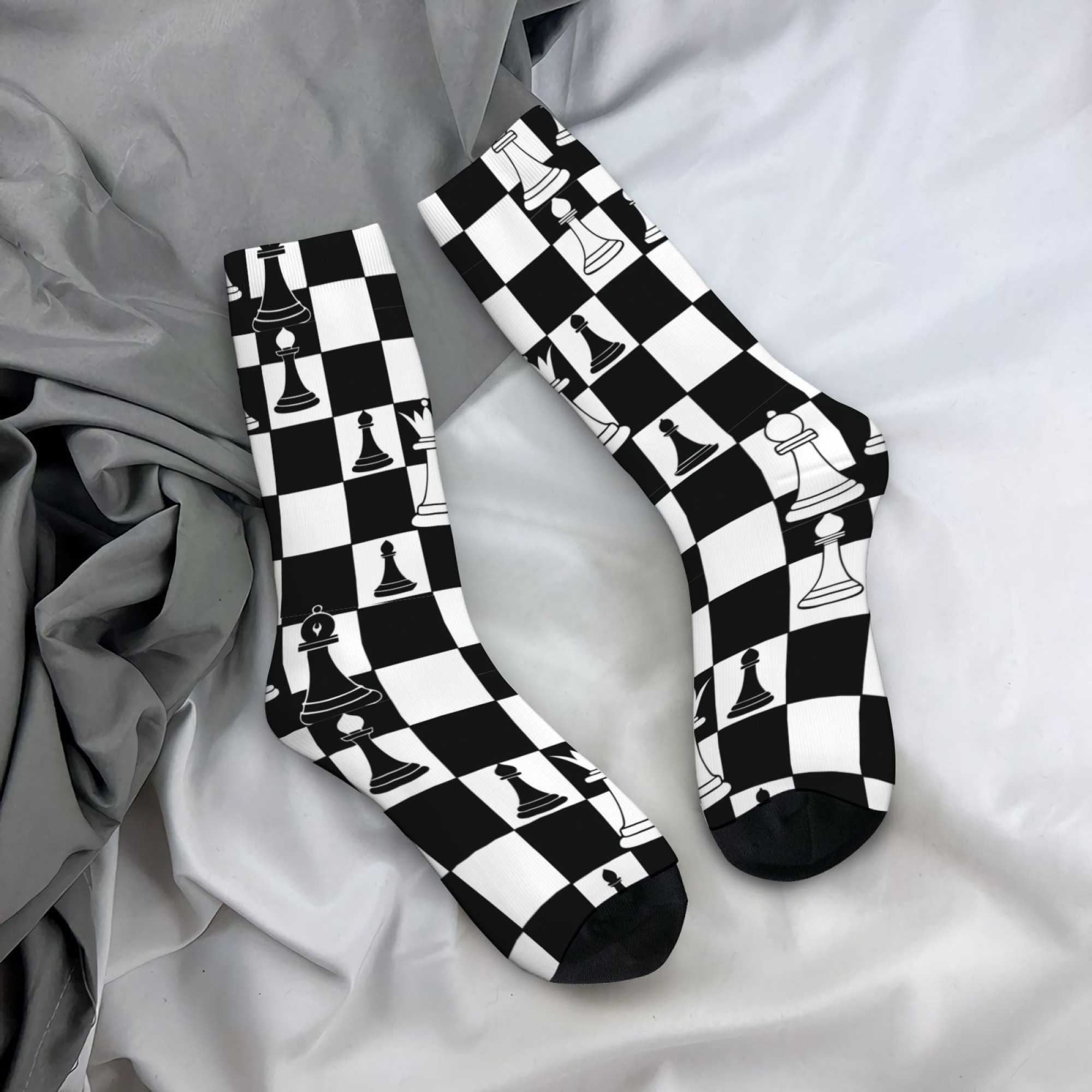 Black and White Chess Print Me - Street Fashion Game recension och pris