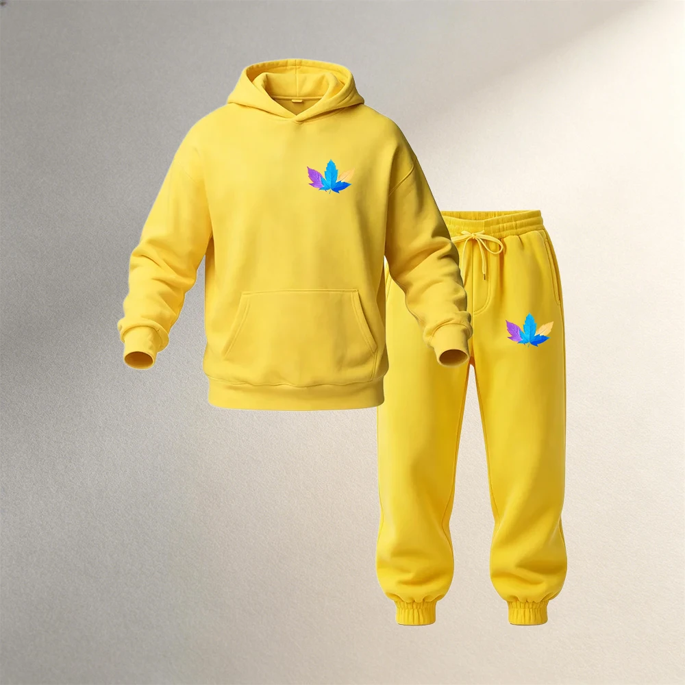 Men Clothing Sets Pullover 2Pc - Street Fashion Outfit For Men recension och pris