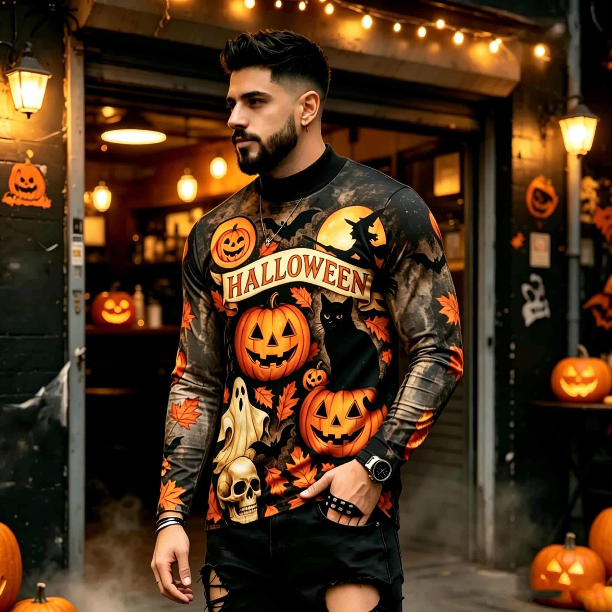 Casual Fashion Street Style Ha - Street Fashion Men recension och pris