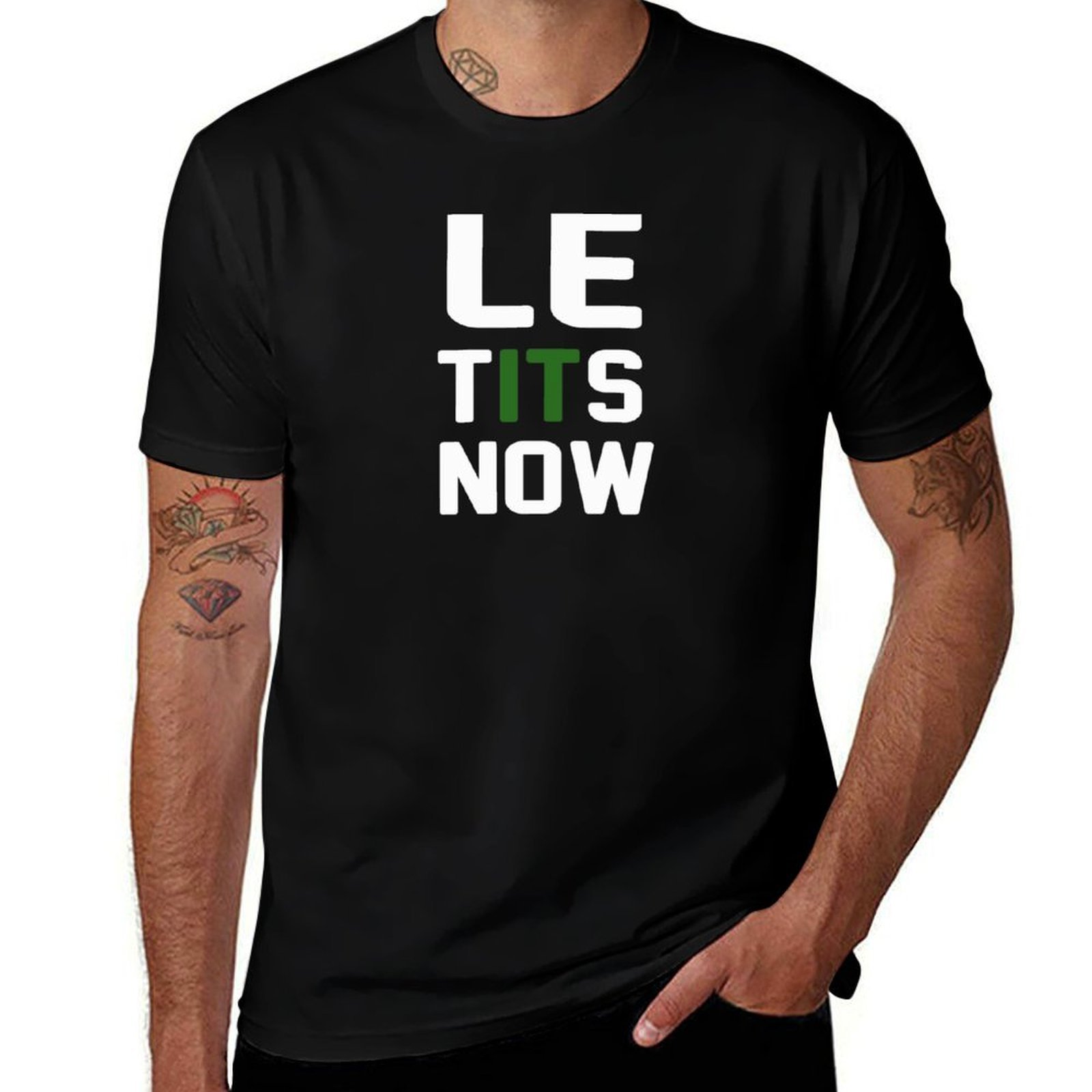 Le Tits Now T-Shirt Street Fas - Street Fashion Now recension och pris