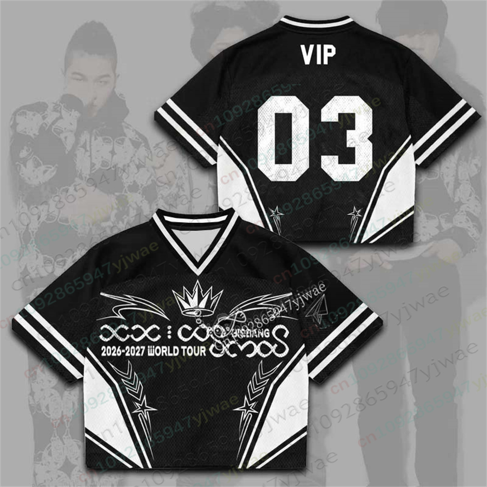 KPOP-Cosmos Piano Mesh Jersey  - Street Fashion Outfit For Men recension och pris