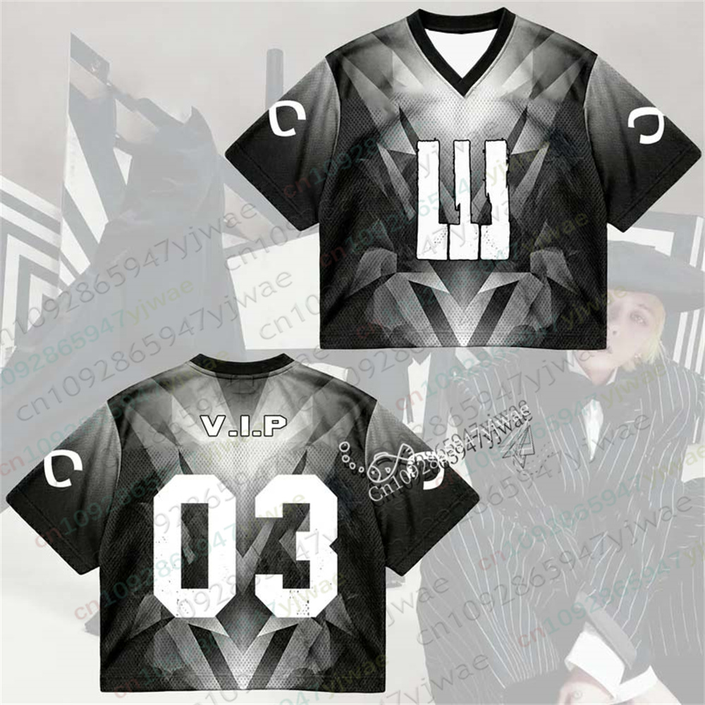 KPOP-Cosmos Piano Mesh Jersey  - Street Fashion Outfit For Men recension och pris