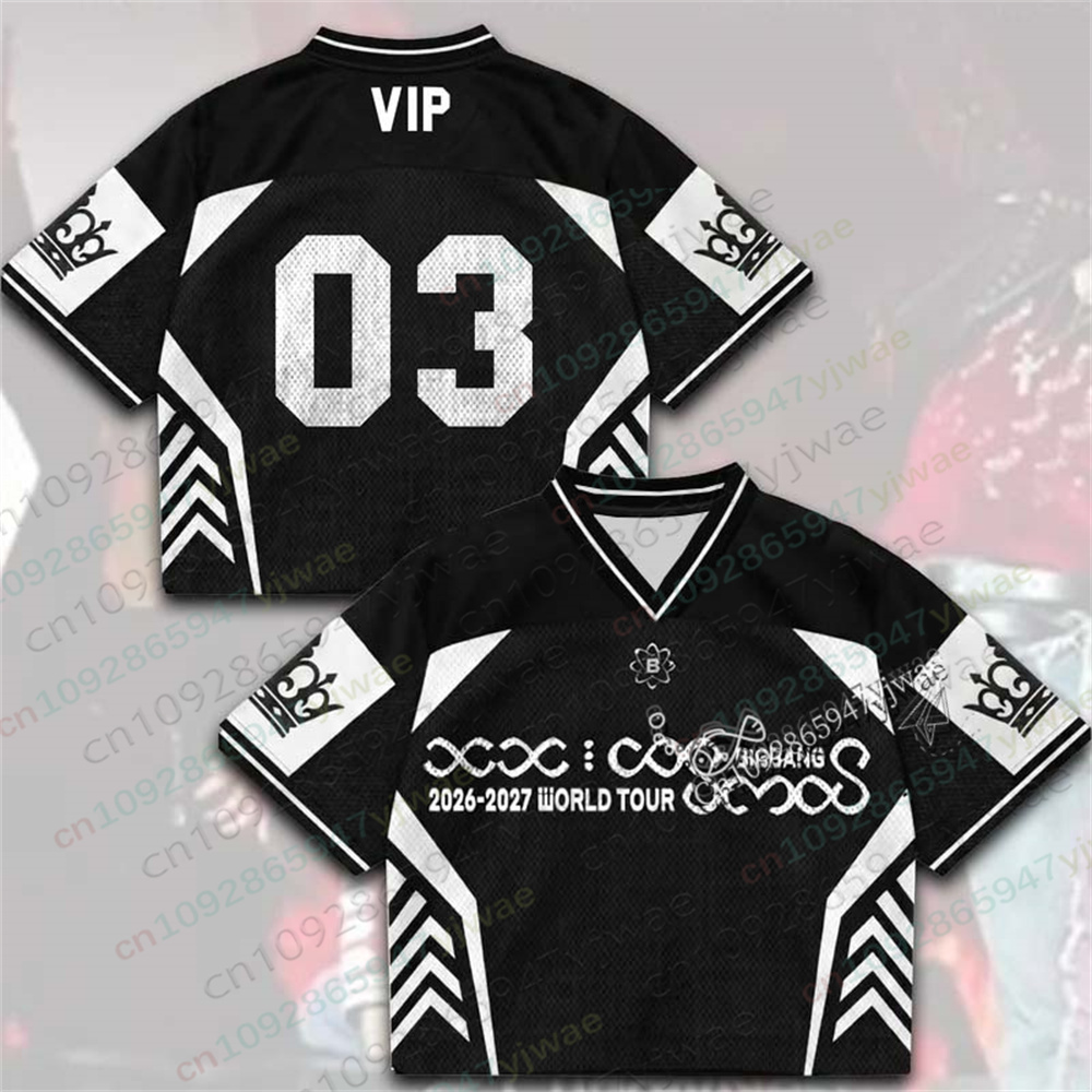 KPOP-Cosmos Piano Mesh Jersey  - Street Fashion Outfit For Men recension och pris
