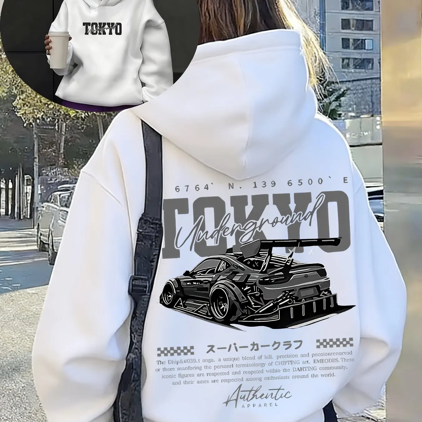 Japanese Streetwear Hoodie Men - Street Fashion In Tokyo recension och pris