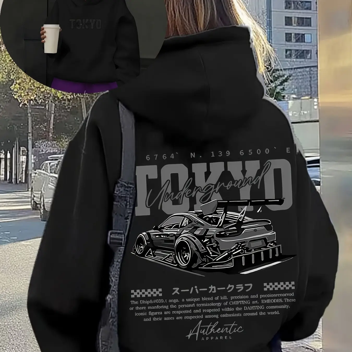 Japanese Streetwear Hoodie Men - Street Fashion In Tokyo recension och pris