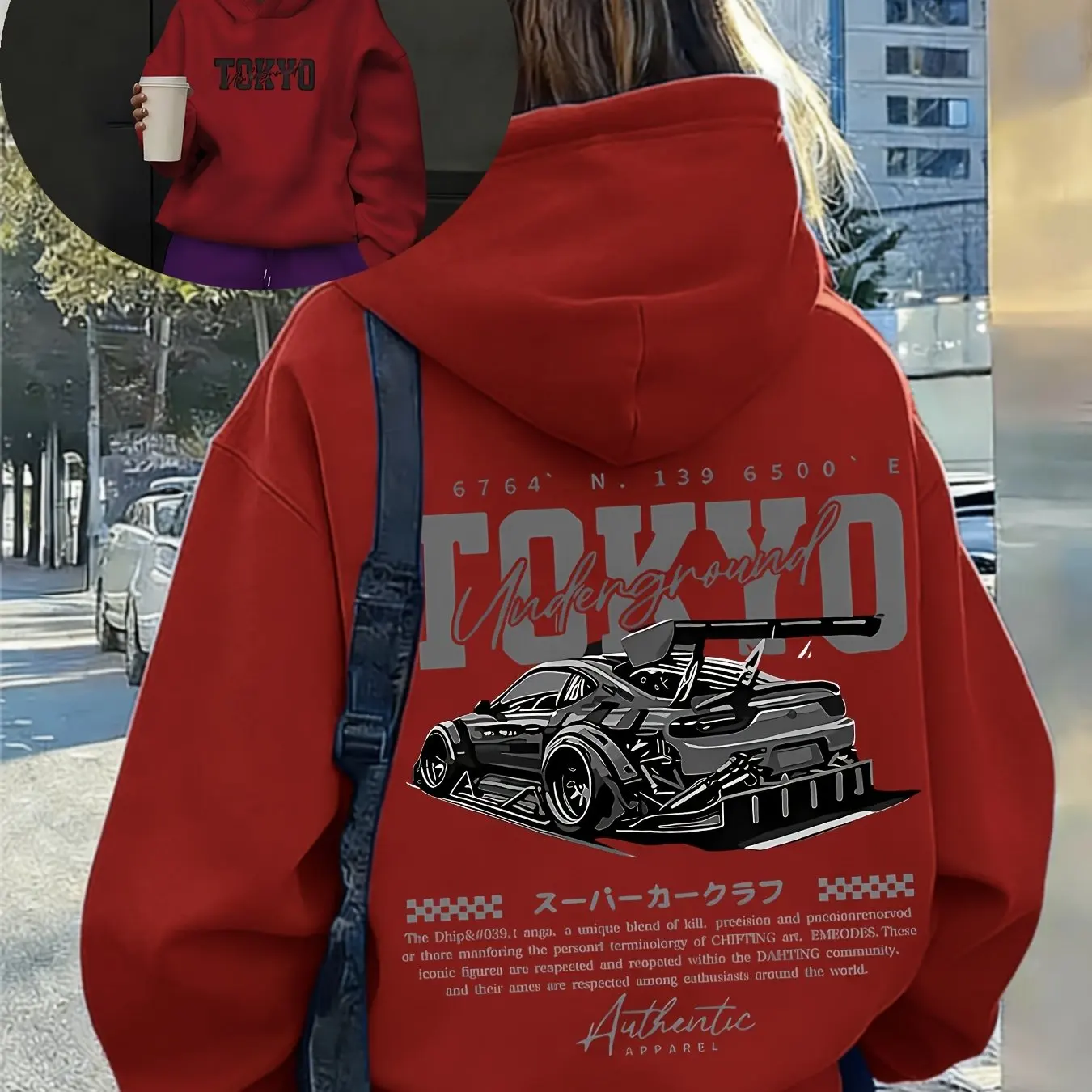 Japanese Streetwear Hoodie Men - Street Fashion In Tokyo recension och pris