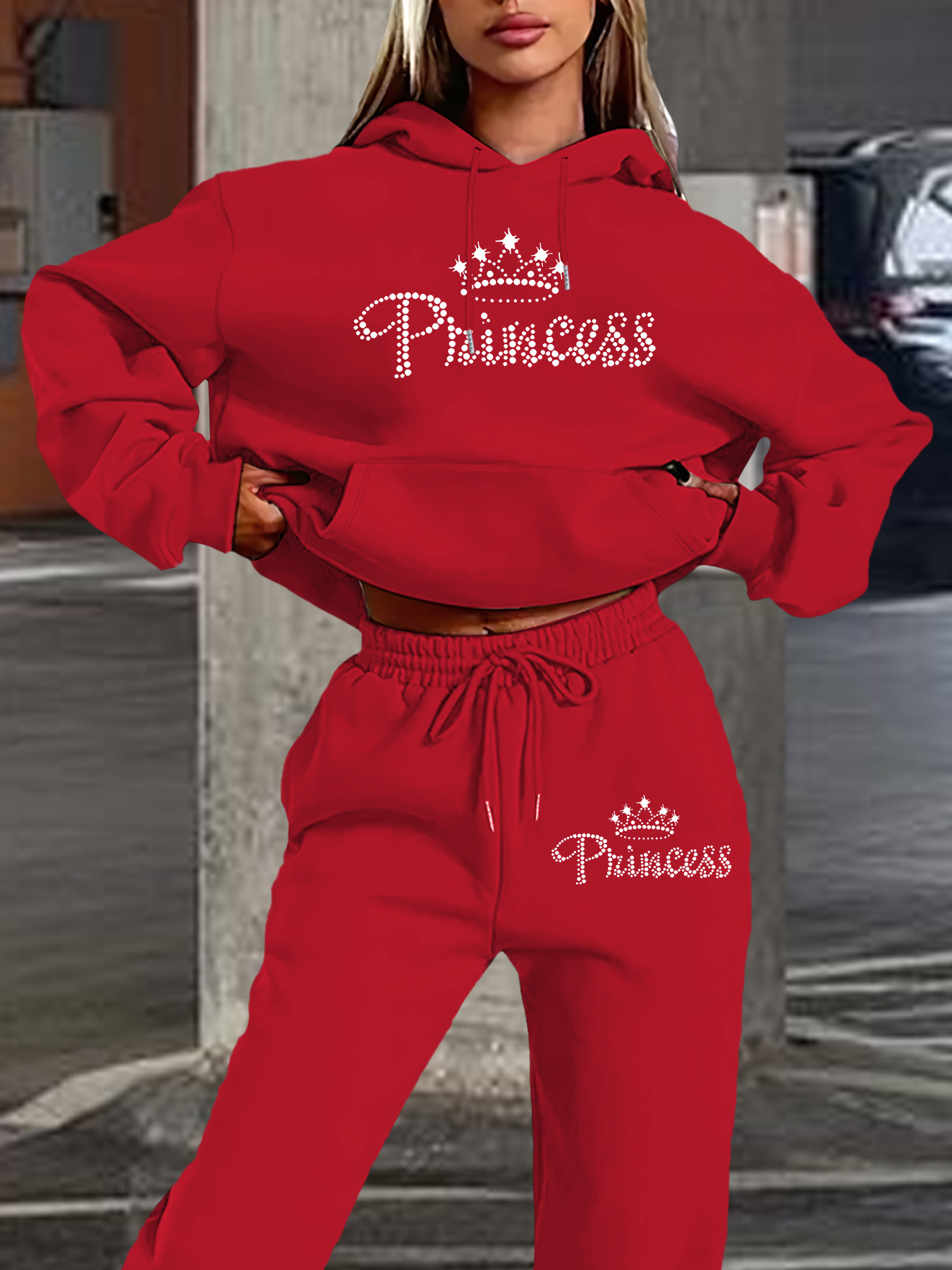 Women 2026 New 2Pcs Hoodie & S - Street Fashion Men recension och pris