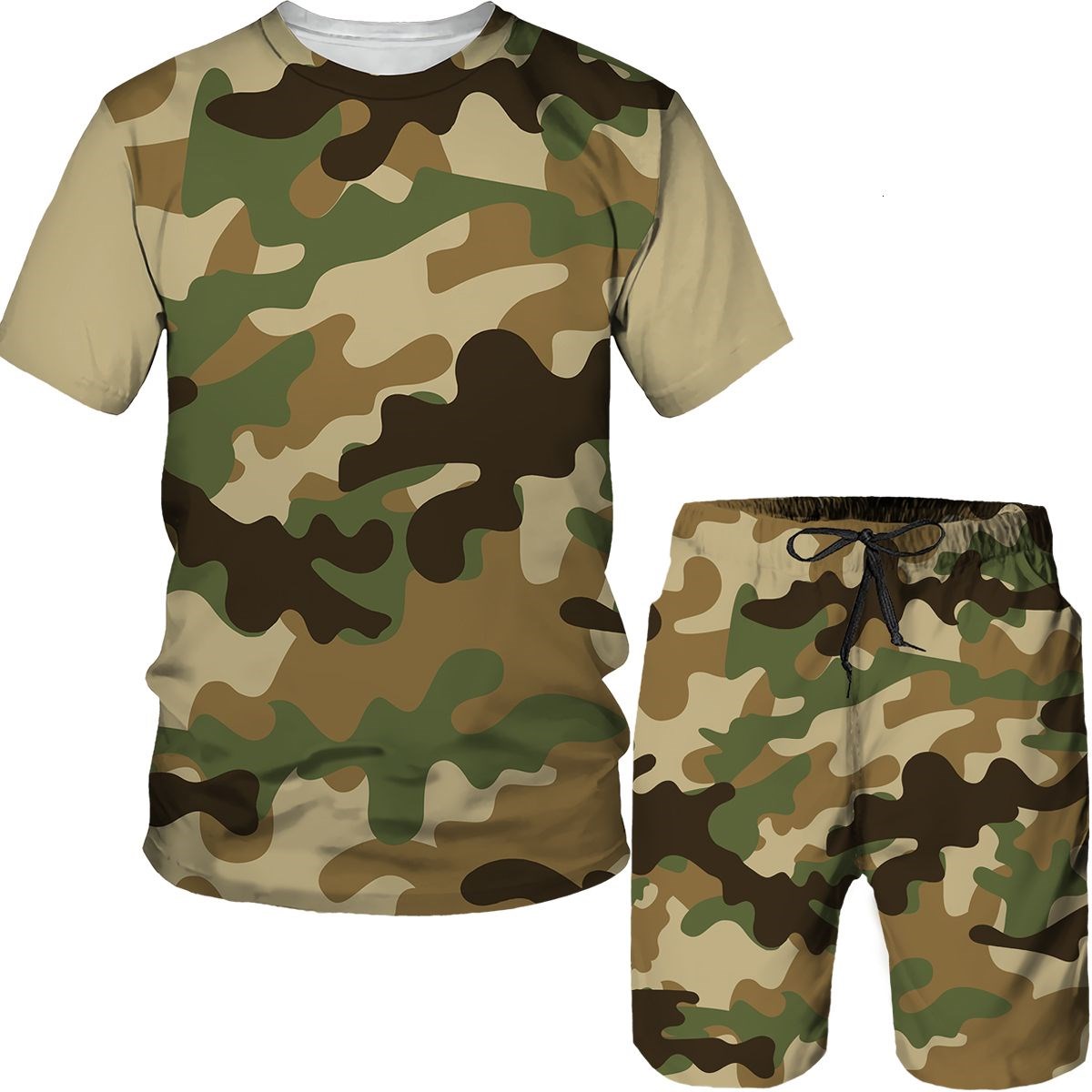 Camouflage Men's Suits Camo 3D - Quirky Street Fashion recension och pris