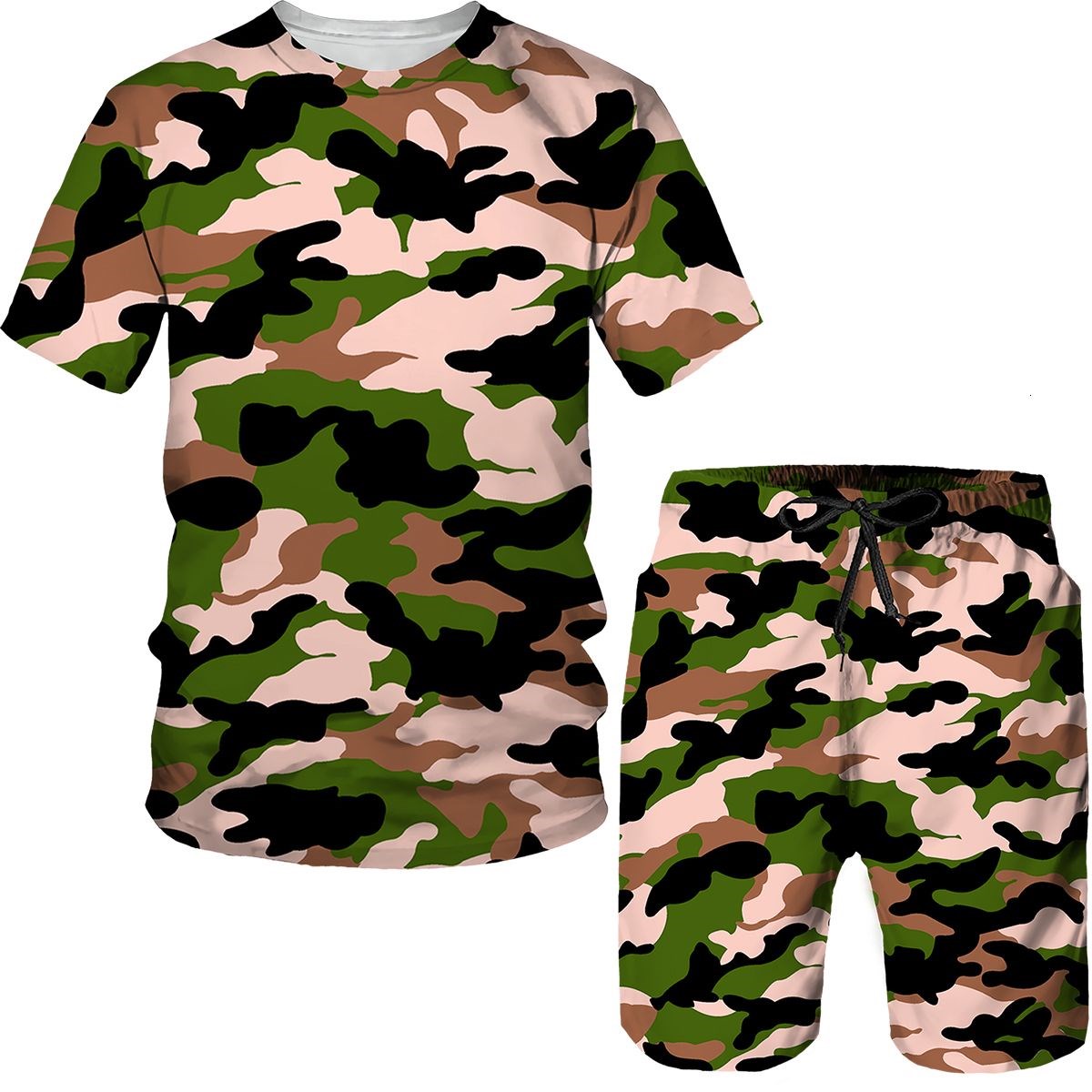 Camouflage Men's Suits Camo 3D - Quirky Street Fashion recension och pris