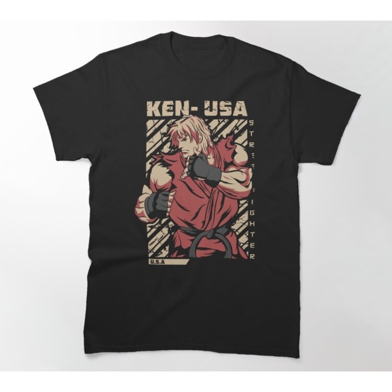 Street Fighter Ken USA Retro P - Street Fashion Game recension och pris