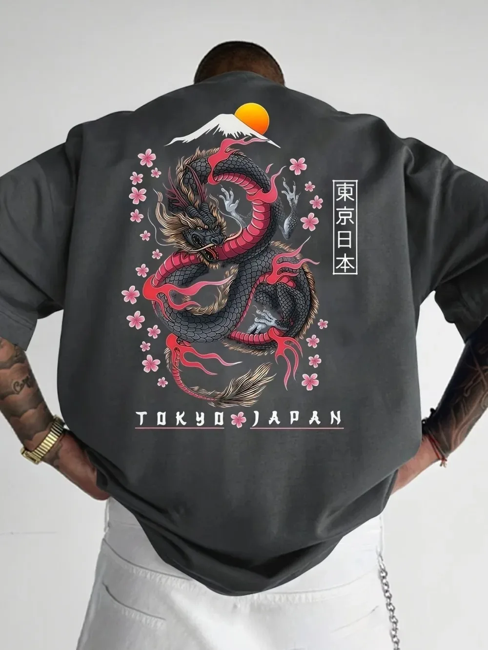 New Tokyo Dragon Cherry Blosso - Street Fashion In Tokyo recension och pris