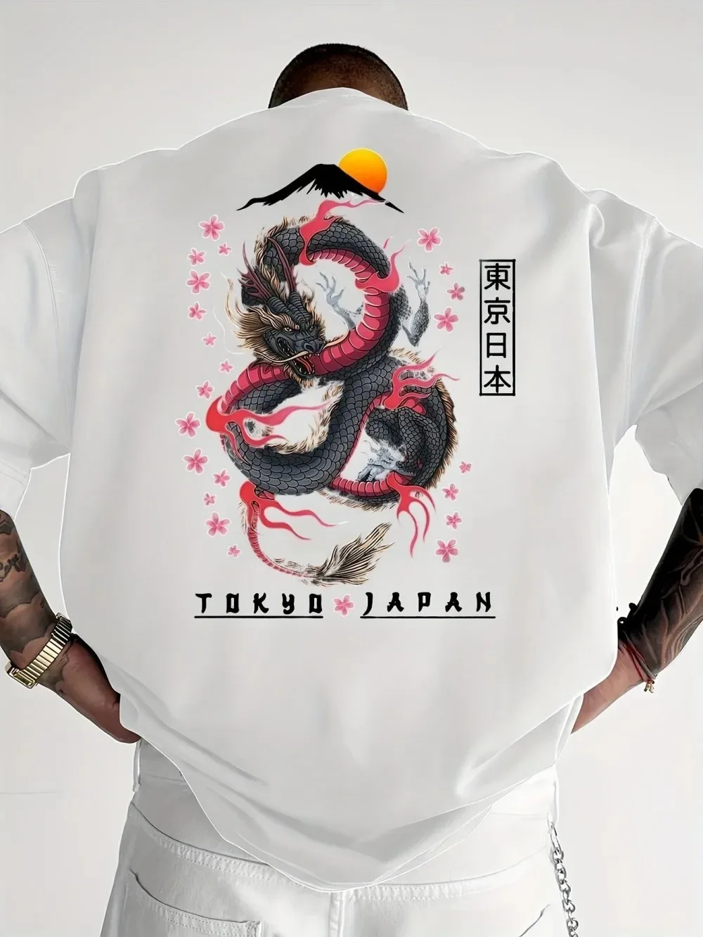 New Tokyo Dragon Cherry Blosso - Street Fashion In Tokyo recension och pris
