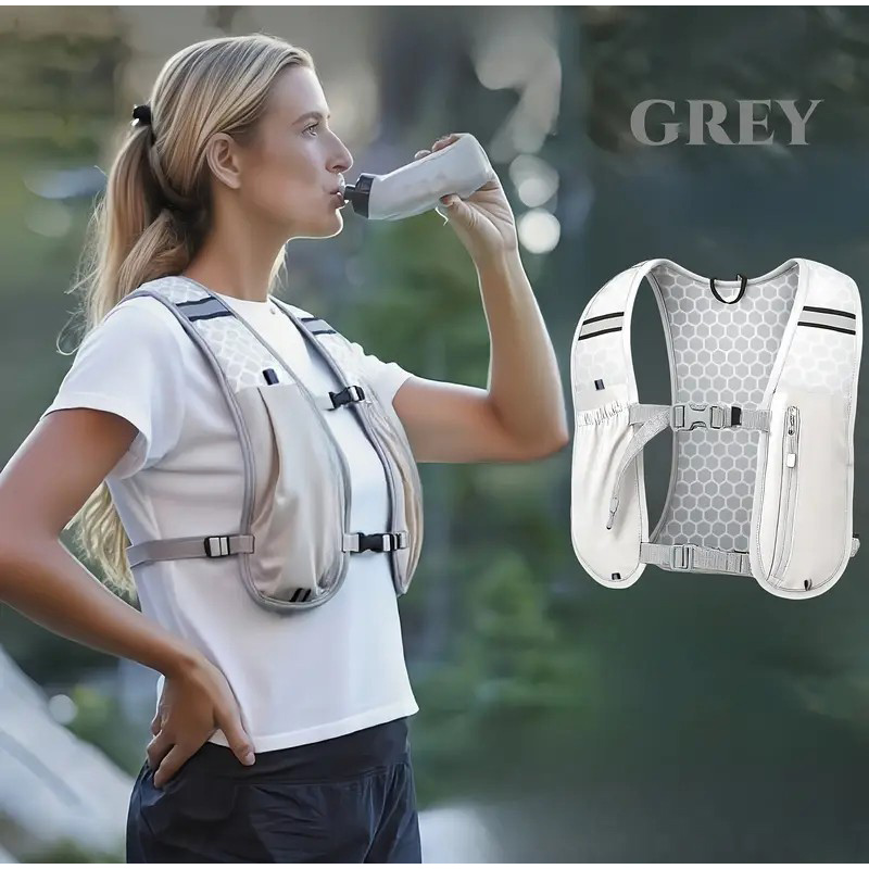 Lightweight Running Vest with  - Reflective Jacket Running recension och pris