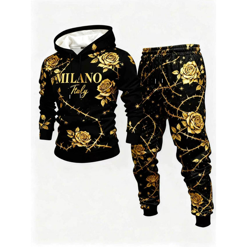 Men'S Hooded Design Features F - Street Fashion Of Milan recension och pris