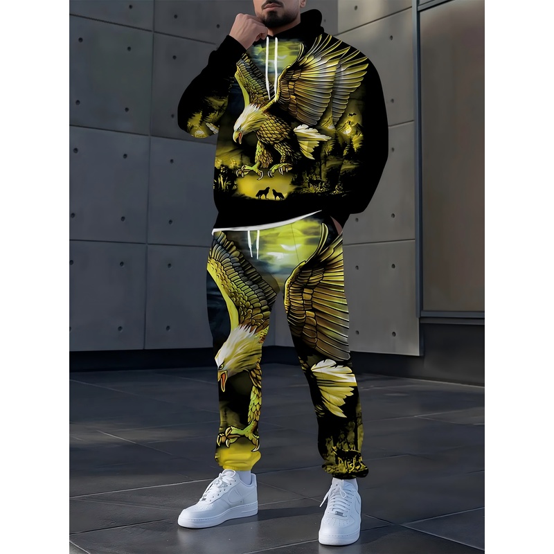 Men'S Hooded Design Features F - Street Fashion Of Milan recension och pris