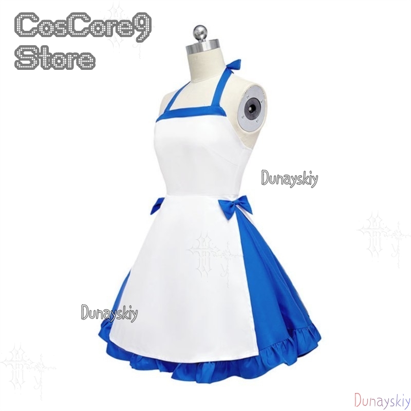 Blue Character Dress Zeno Summ - Japanese Street Fashion Female recension och pris