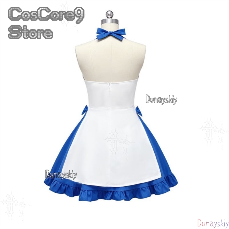 Blue Character Dress Zeno Summ - Japanese Street Fashion Female recension och pris