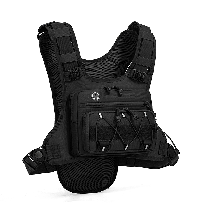 Tactical Bag Front Chest Rig V - Reflective Jacket Running recension och pris