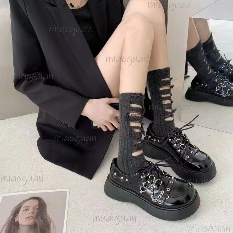 Japanese Style Chunky Platform - Japanese Street Fashion Female recension och pris