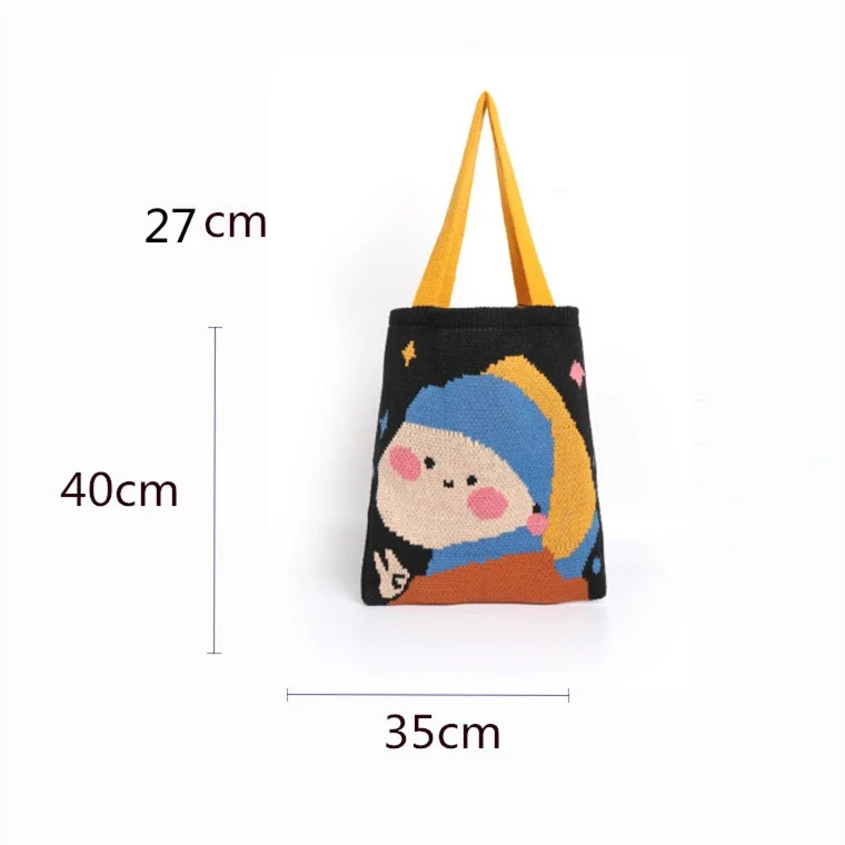 Female High Street Knitted Gir - Japanese Street Fashion Female recension och pris