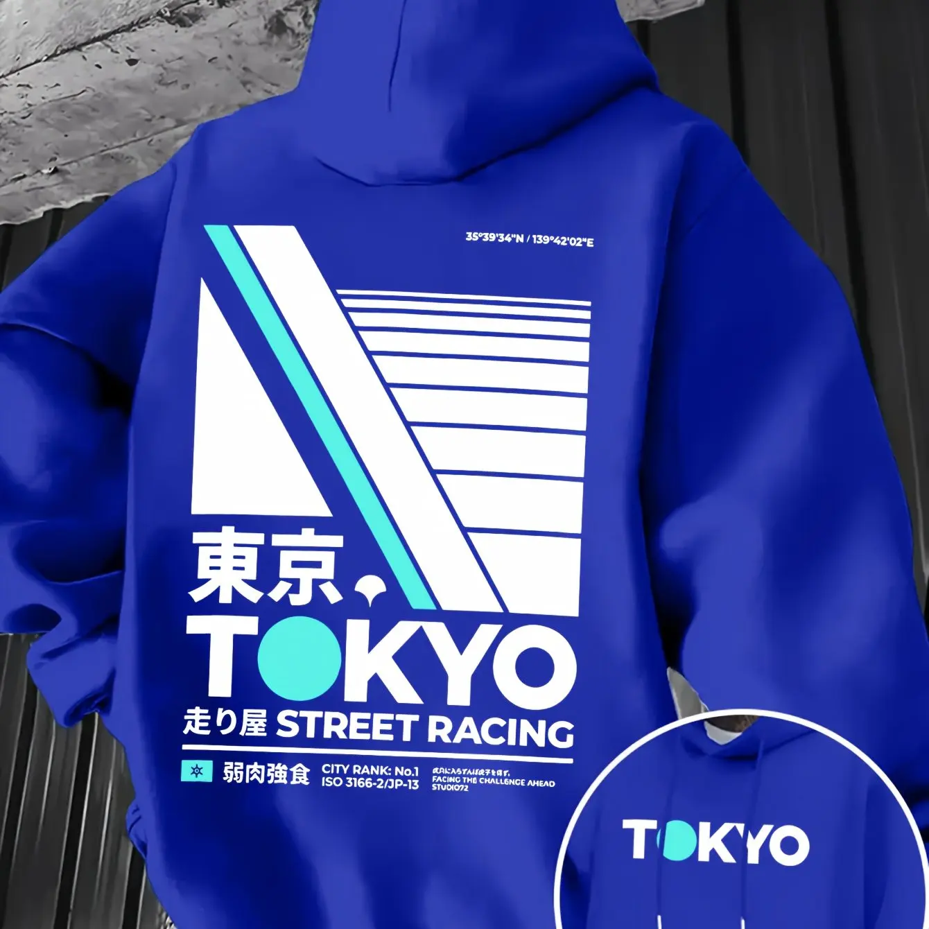 Retro JDM Tokyo Racing Double- - Street Fashion In Tokyo recension och pris
