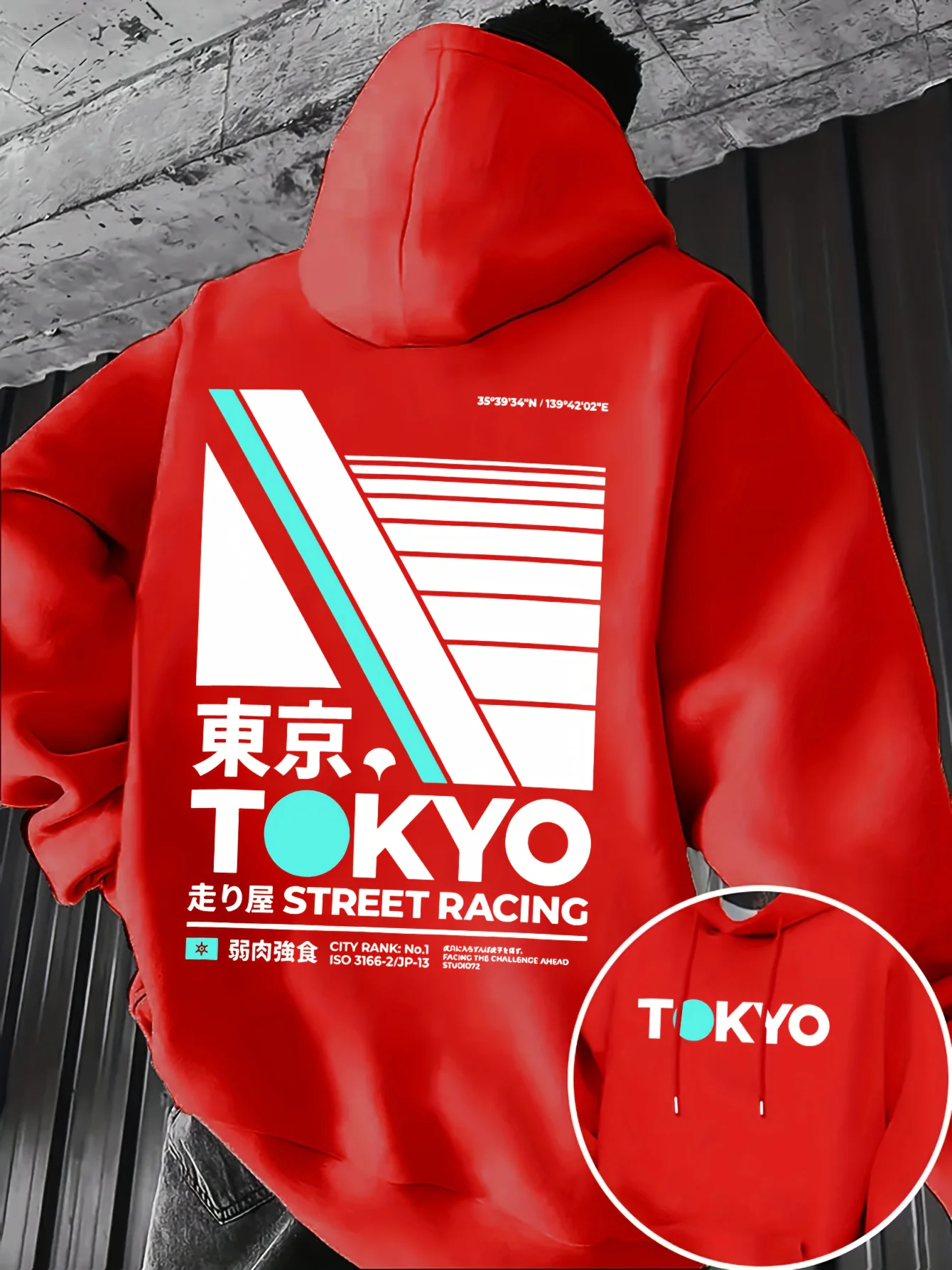 Retro JDM Tokyo Racing Double- - Street Fashion In Tokyo recension och pris