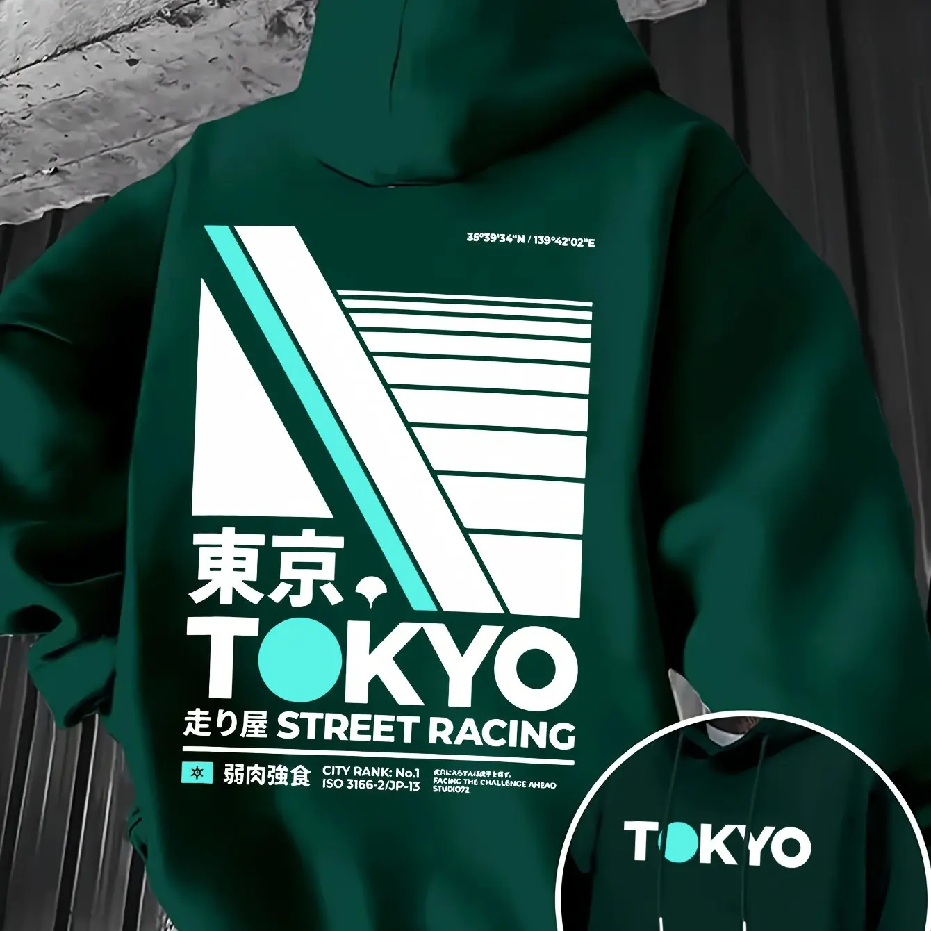 Retro JDM Tokyo Racing Double  - Street Fashion In Tokyo recension och pris