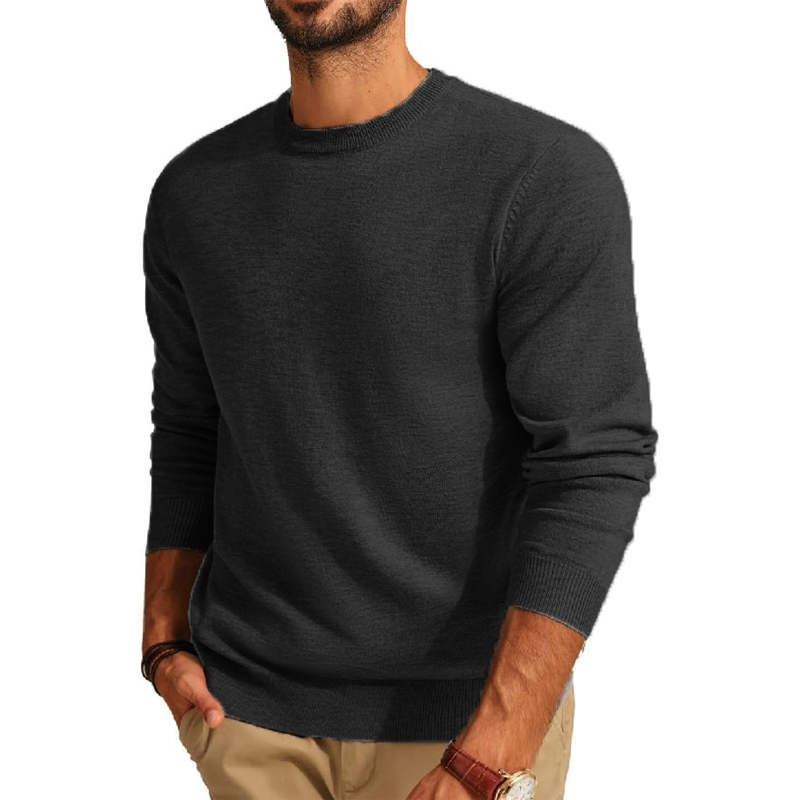 Men's Long Sleeve Sweaters Cre - Street Fashion Game recension och pris