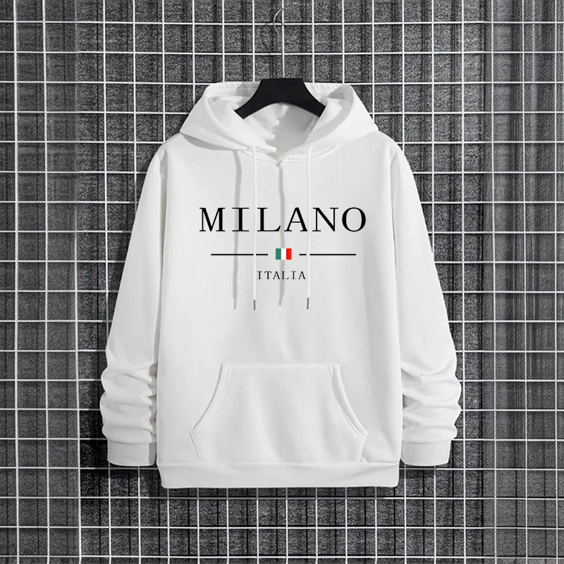 Italy Milan Fashion Men's Hood - Street Fashion Of Milan recension och pris