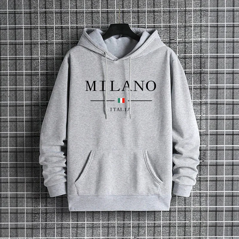 Italy Milan Fashion Men's Hood - Street Fashion Of Milan recension och pris